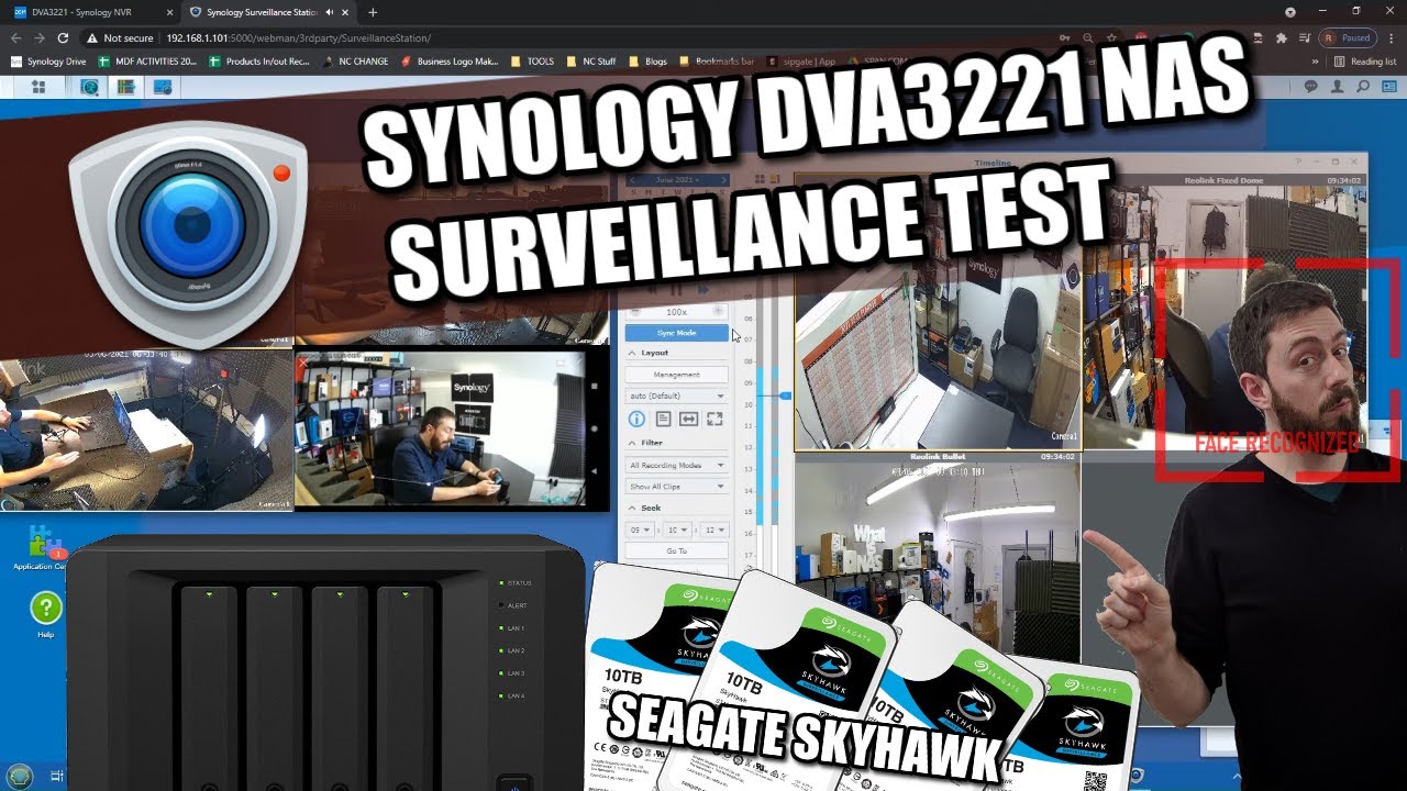 Synology DVA1622 Review:Face Detection, Licences Plates, People Counting  and More! [ Release] -  Releases - Lawrence Systems Forums