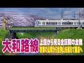 【京都から難波へ空中散歩】JR大和路線の全区間を生駒山地を越えて上空から追跡 | GoogleEarth 関西本線 加茂・奈良・大和郡山・法隆寺・柏原・八尾・久宝寺・天王寺・難波駅