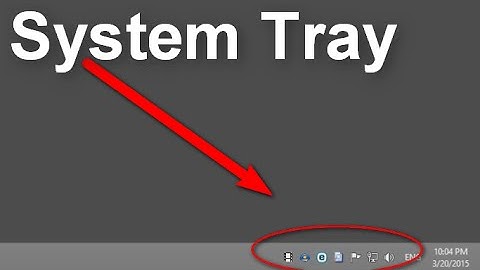 How to Hide or Show System Tray Icons? (Windows 8.1)