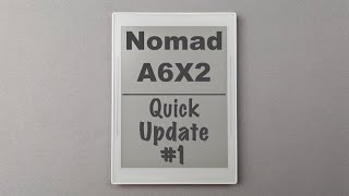 Super Note Nomad: Quick Update #1