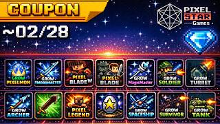Free Coupon Pixelstar Games 20262-2 Item Drop Event