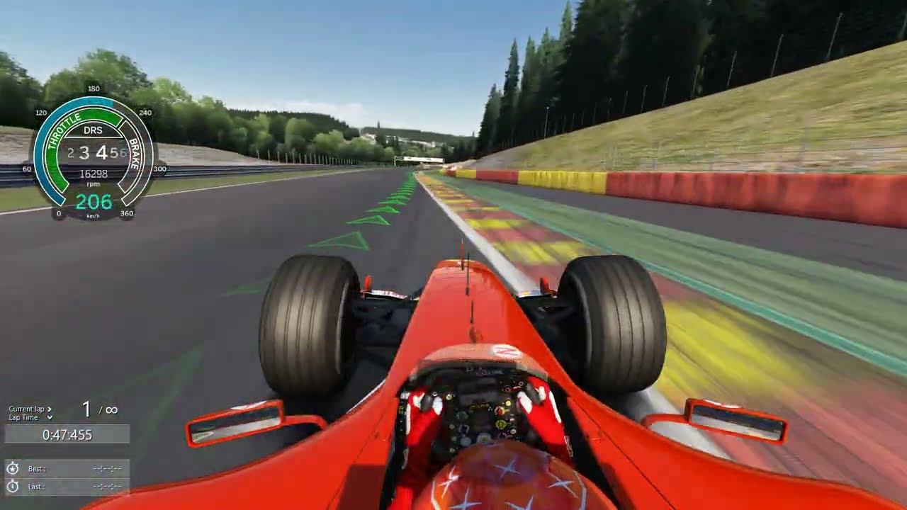 Assetto Corsa | ACR Ferrari F2004 Spa UNOFFICIAL World Record - 