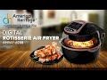 The american heritage digital rotisserie air fryer ahraf6288