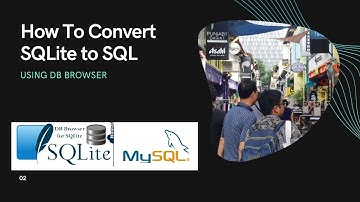 How To Convert SQLite DB File into SQL by Using DB Browser in 5 Minutes 2021 (MALAY)