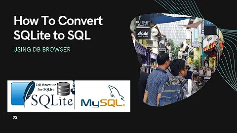 How To Convert SQLite DB File into SQL by Using DB Browser in 5 Minutes 2021 (MALAY)