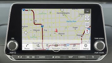 2021 Nissan Altima - Setting a Destination (if so equipped)