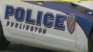 Burlington officer shoots suspect after two men struggle over gun in front yard