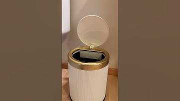 Upgrade Your Bathroom with a Motion Sensor Trash Can