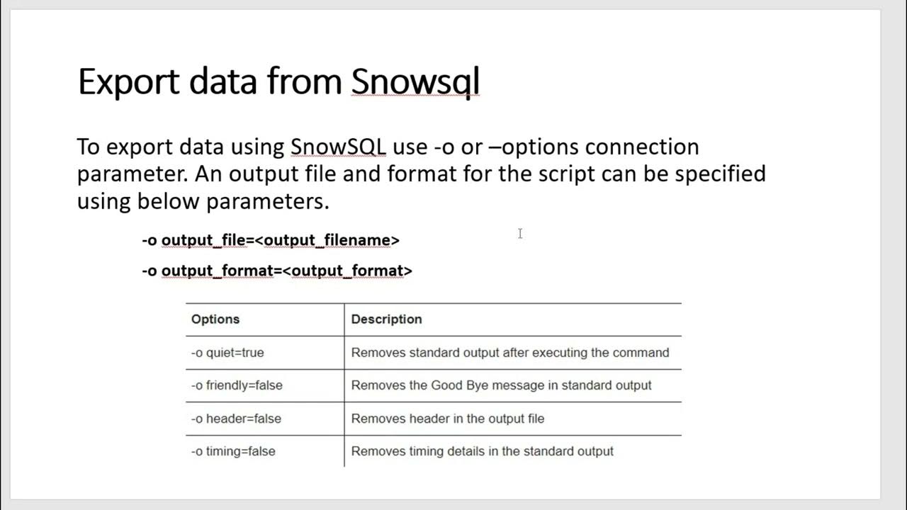 How to install configure and use snowsql youtube