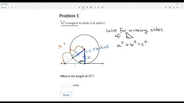Apply Pythagorean Theorem to find radius