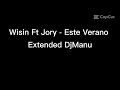 Wisin Ft Jory Este Verano ExtendedDjManu mp3