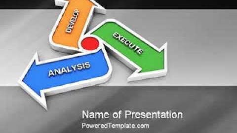 Iteration PowerPoint Template by PoweredTemplate.com