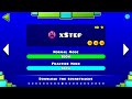 Geometry dash  xstep all coins