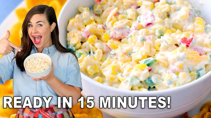 Addictive Mexican Corn Dip Recipe {FLAVOR-PACKED}!...