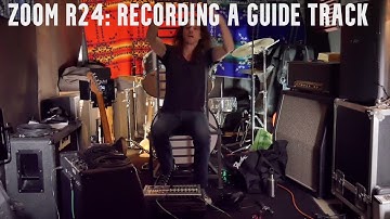 Zoom R24: Recording a Guide Track for "I