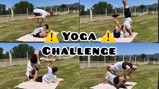 Yoga Challenge con mi novio! *Casi acabo en el hospital😵‍💫🏥* | @Soytonyet @Soyferx