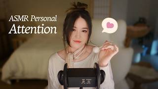ASMR Personal Ear Attention 🤍 (Ear Cleaning & Massage)