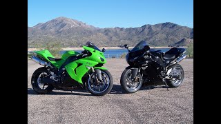 Kawasaki Ninja ZX-10R 2006-2007.Решение проблем пропусков зажигания, пинков в интервале от 6-8 тысяч