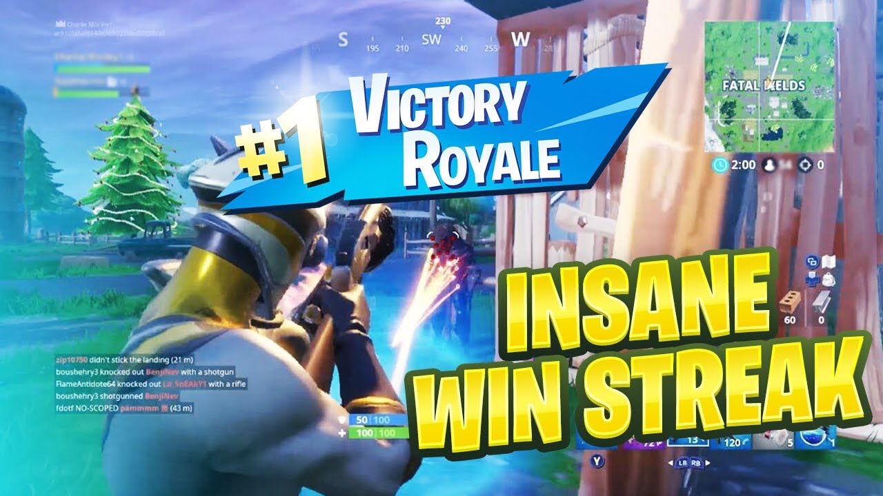 INSANE FORTNITE WIN STREAK W/ Nasher - YouTube