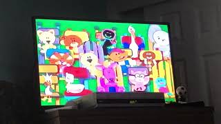 Closing To Blues Clues Blues Big Musical Movie Vhs 2000