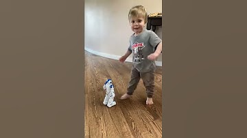 Luca Dancing with the Threeking RC Robot Toy!