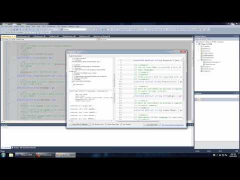 Manoli's code formatter in a window forms app