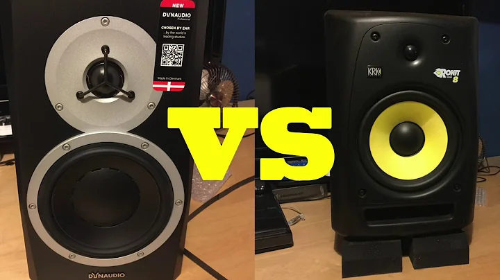 KRK Rokit 8 vs Dynaudio BM5 Mk3 Studio Monitor Review and Comparison