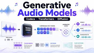 Generative Audio Models Explained: Neural Codecs, Transformers, Diffusion & Flow Matching