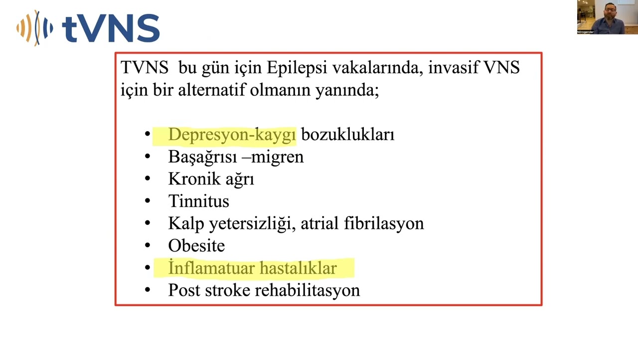 tVNS dirençli epilepsi tedavisinde alternatif bir yöntem Prof Dr Burak Tatlı