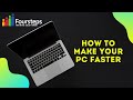 How to make your slow Laptop/computer faster?