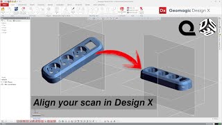 Align your 3D Scan Using Oqton Design X