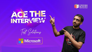 Ace The Interview | Microsoft Test | Solution by Monu Kumar
