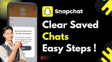 How To Clear Saved Chats On Snapchat !
