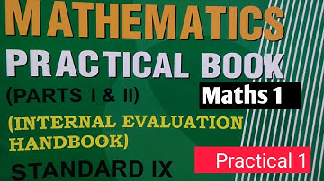 Vikas Mathematics Practical Book Class 9 Solution/ Maths 1/ Practical 1 /Mathematics Easy Way