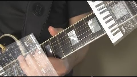 Korg iMS-20 with guitar