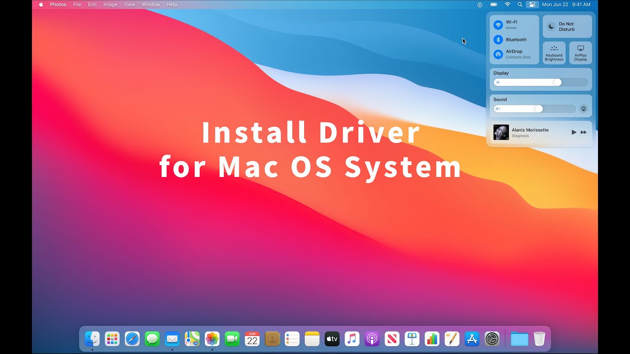 USB C/USB A to dual HDMI Splitter Install Driver Instruction for Mac OS ...