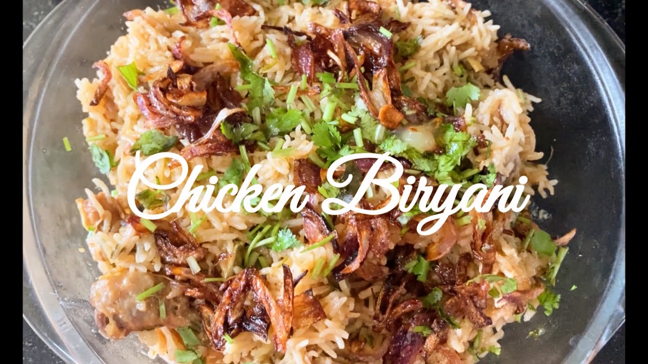 CHICKEN BIRYANI | Easy Chicken Biryani Recipe