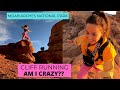 MOAB ARCHES NATIONAL PARK - CLIFF RUNNING - FEMALE TRAVELLING SOLO