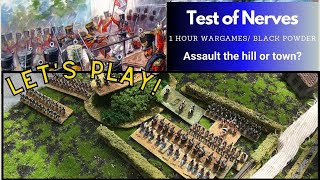 Intense Black powder Napoleonic wargame battle report "TAKE THAT TOWN!" Epic battles.