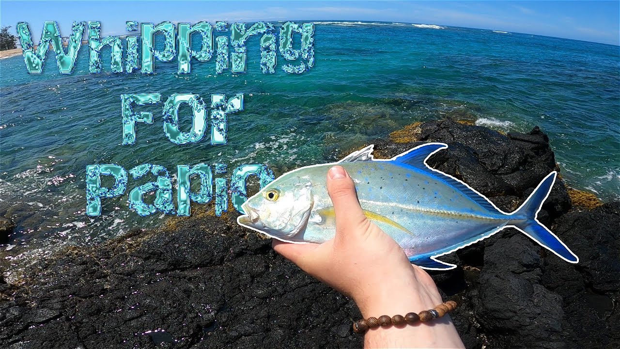 Fishing for Papio on Big Island