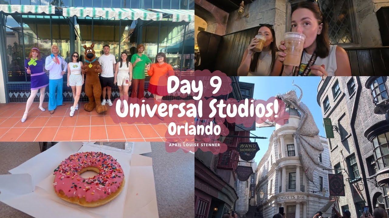 Orlando Day 9🎢 | Universal Studios + Diagon Alley Lunch & World’s Largest McDonald’s 🍟
