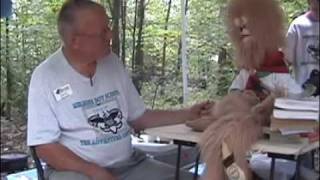 Buttons, the radical Boy Scout, interviews the Scoutmaster