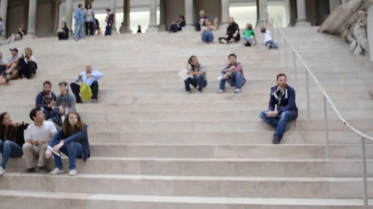 Zeus altar from Pergamon (now in Berlin) – Walking up the steps of the Pergamon altar