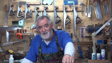 Chisel Sharpening - Plate Rack Pt.3a of 6