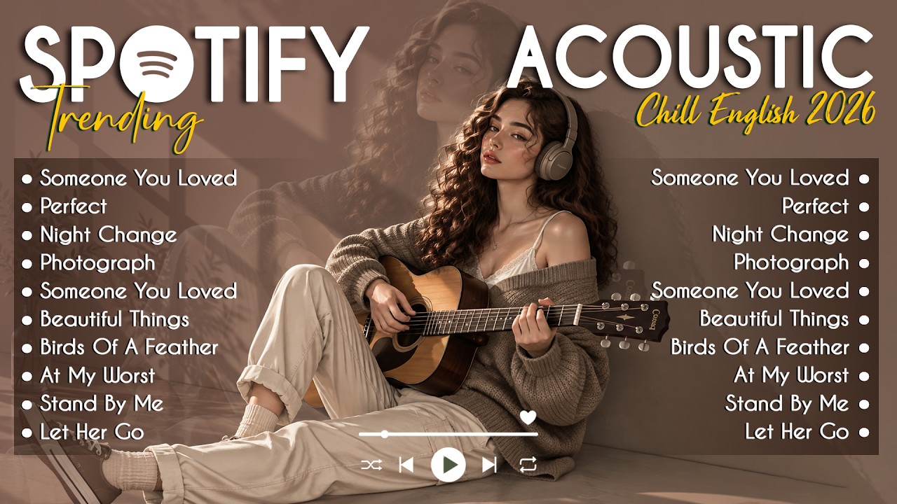Coffee & Cozy Vibes ☕ Relaxing Acoustic Pop Ballads 2026 💞 Songs to Calm Your Mind