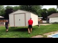 How to move a shed in 1 minute