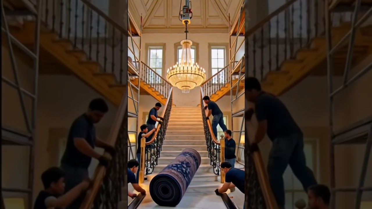 Abandoned Mansion to $10M Grand Entryway 🏛️✨ 