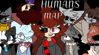 HUMANS MAP COMPLETE [OC] ⚠️FW⚠️