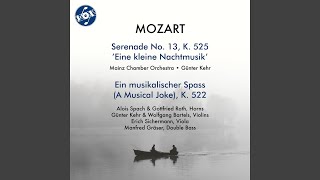 Serenade No. 13 in G Major, K. 525 "Eine kleine Nachtmusik": IV. Rondo. Allegro