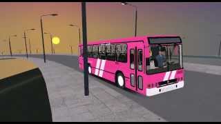 Omsi bus 遊車河 (062) Marcopolo MEPCooper in Bus Test Map 最高速度 爬坡 測試 screenshot 3
